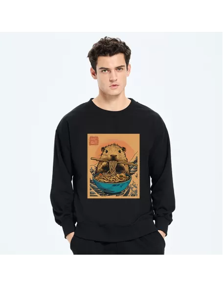 Opossum Eats Ramen Sweatshirt