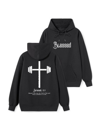 Blessed Is One Who Trusts In The Lord Classic Christian Hoodie