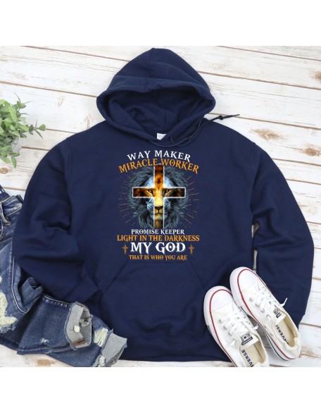 Lion Way Maker Miracle Worker Hoodie