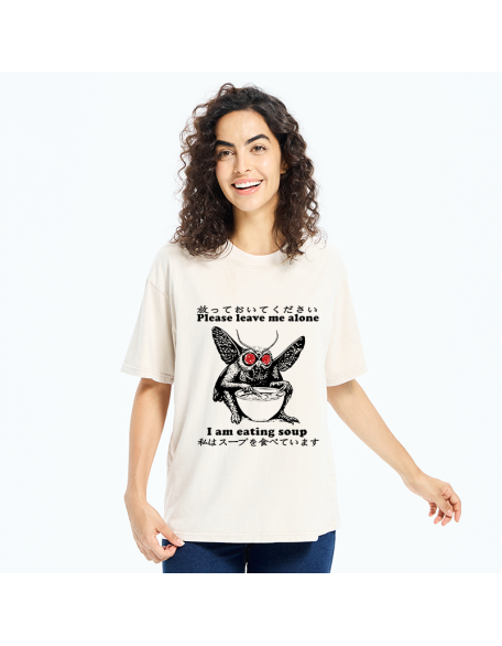 Don't Bother The Mothman Washed T-Shirt