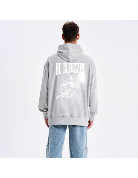He Is Rizzin Classic Christian Hoodie