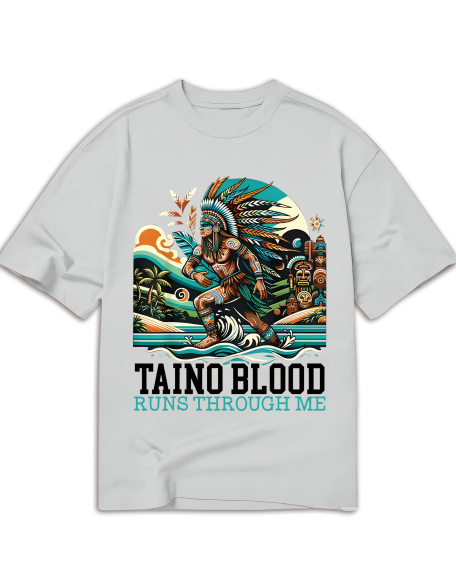 Taino Warrior Graphic Tee - Soft Cotton, Casual Fit for Men & Women - Perfect for Church & Casual Attire