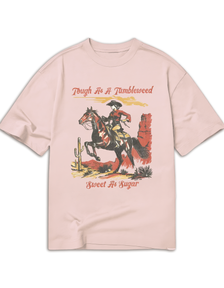 Vintage Tough As A Tumbleweed Sweet As Sugar TShirt | Retro Country Western Tees, Coastal Cowgirl Cowboy Gifts, Farmcore Fashion, Badass