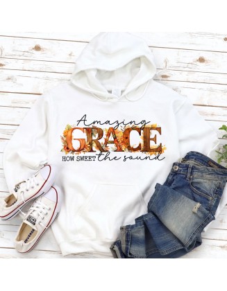 Amazing Grace How Sweet The Sound Christian Hoodie