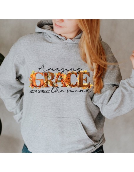 Amazing Grace How Sweet The Sound Christian Hoodie