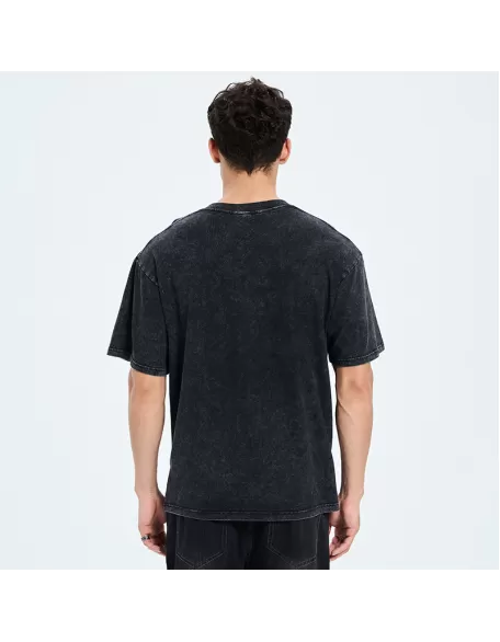 Ramen-obsessed Cat Washed T-Shirt