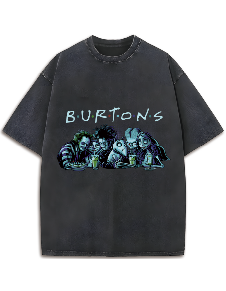 230G Double-Sided Washed, 1 Piece, Washed Printed T-Shirt 230g, High-Quality Batik Cotton Retro Fashion Brand T-Shirt, A Certain Thickness Suitable For Summer T-Shirts, Holiday Gifts.