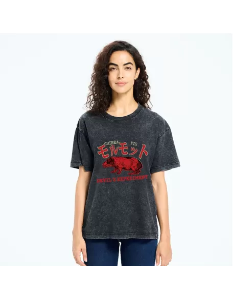 Terrible Guinea Pig Washed T-Shirt