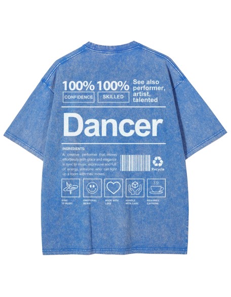 Dancer Unisex Fit Washed T-Shirt