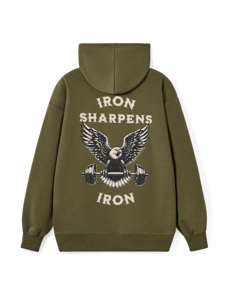 Iron Sharpens Classic Christian Hoodie