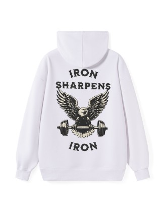 Iron Sharpens Classic Christian Hoodie