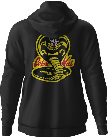 Logo Cobra Kai Pullover Hoodie