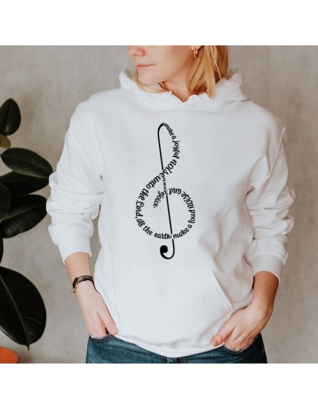 Make A Joyful Noise To The Lord Christian Hoodie