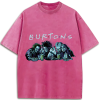 230G Double-Sided Washed, 1 Piece, Washed Printed T-Shirt 230g, High-Quality Batik Cotton Retro Fashion Brand T-Shirt, A Certain Thickness Suitable For Summer T-Shirts, Holiday Gifts.