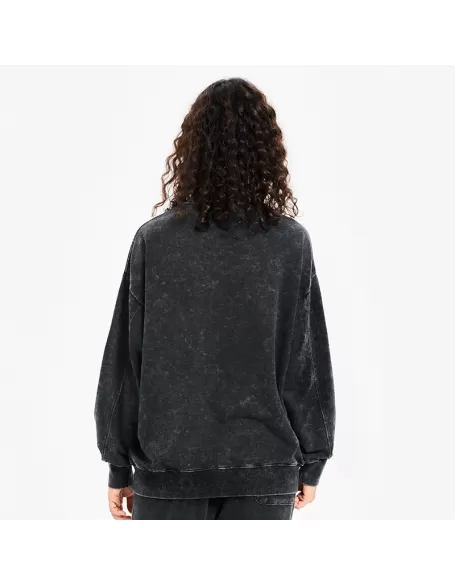 "Kawaii" Vintage Style Japenese Ramen Cat Washed Sweatshirt