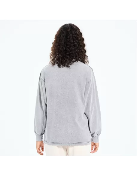 Up Caffeine Down Depression Washed Long Sleeve T-Shirt