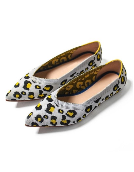 Leopard Print Shoes Casual Single Shoes