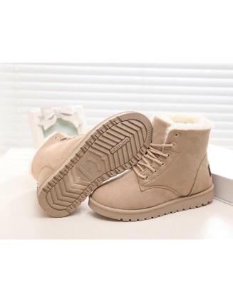 Fashion Snow Winter Boots Warm Fur Ankle Boots