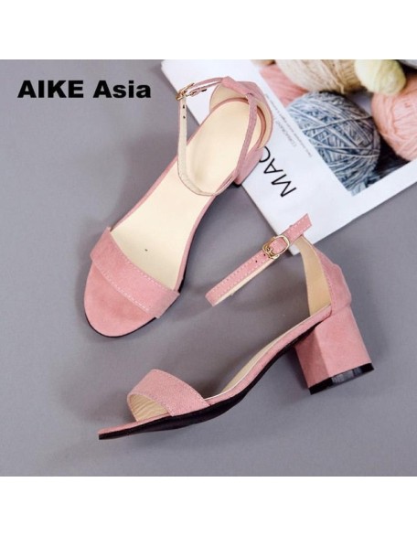 Summer Pumps Dress High Heels Boat Peep Toe Shoes