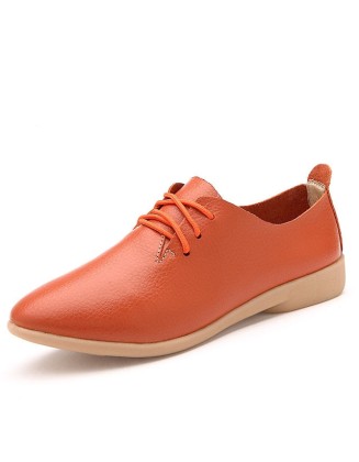 Genuine Leather Flats Fashion Casual Driving Loafers Moccasins Shoes