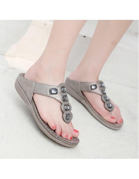Summer Casual Flat Beach Slipper Flip Flop Sandals