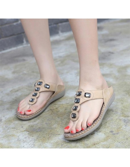 Summer Casual Flat Beach Slipper Flip Flop Sandals