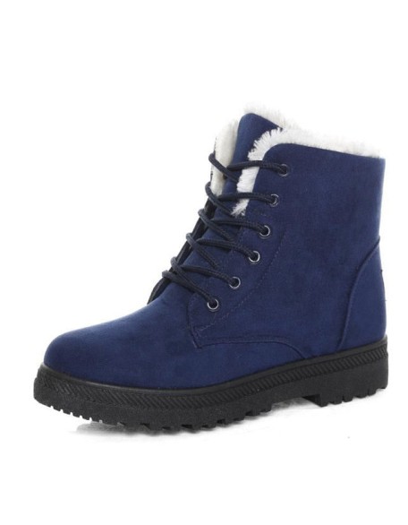 Women Snow Warm Plush Insole Winter Ankle Boots