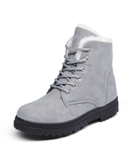 Women Snow Warm Plush Insole Winter Ankle Boots
