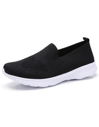 Women Comfortable Ballet Mesh Flats Breathable Sneakers