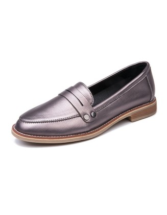 Autumn Casual Women Flats Shoes Slip On Moccasin Shoes
