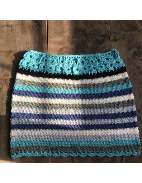 Rainbow BOHO vintage mini skirts